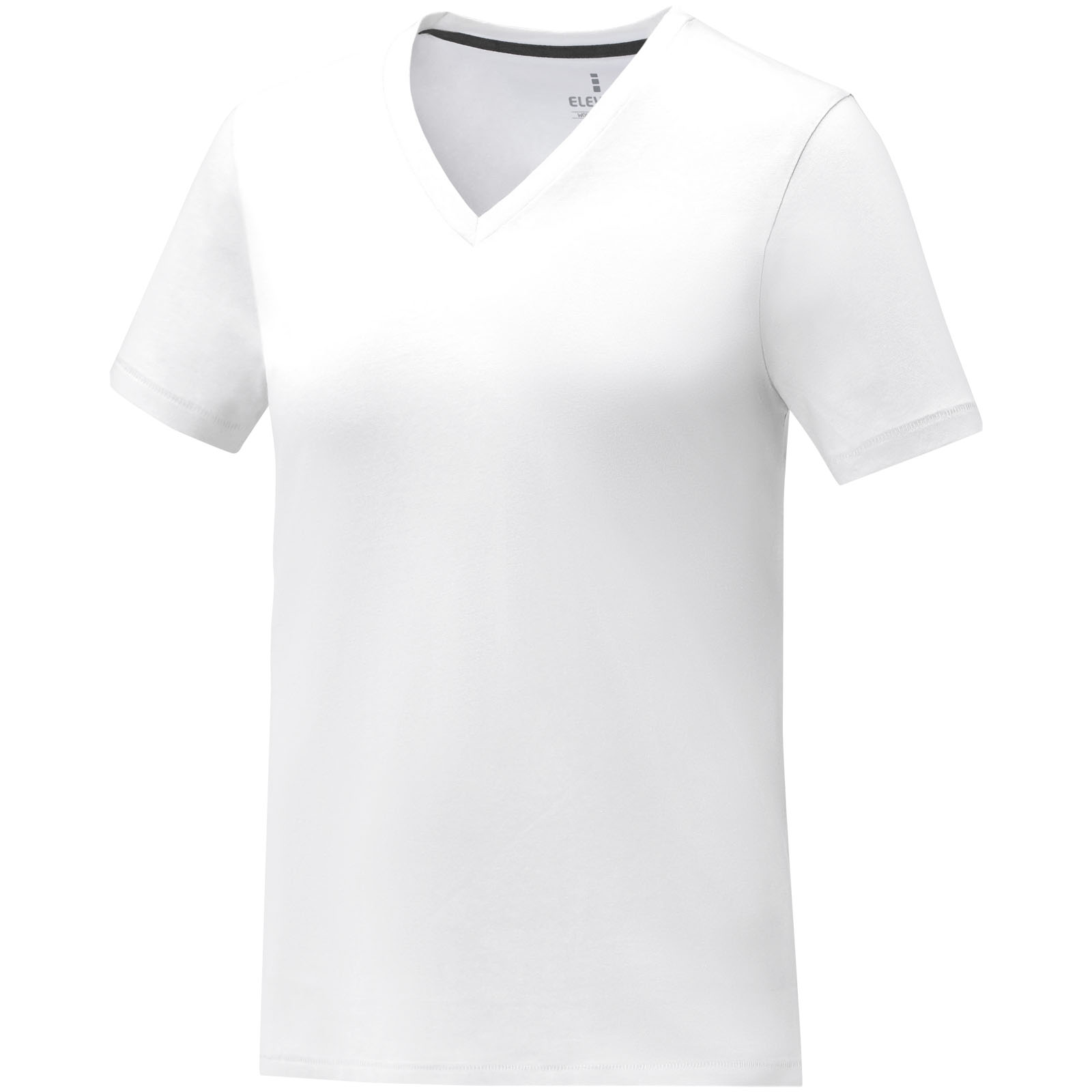 T-shirts publicitaires - T-shirt Somoto manches courtes col V femme  - 0