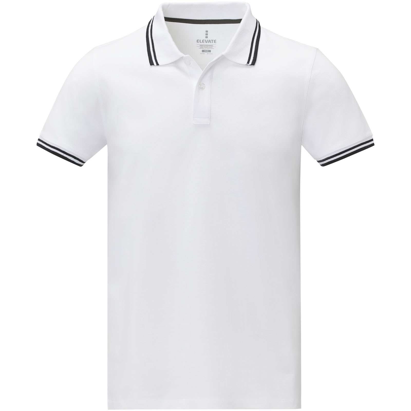 Polos publicitaires - Polo tipping Amarago manches courtes homme - 1