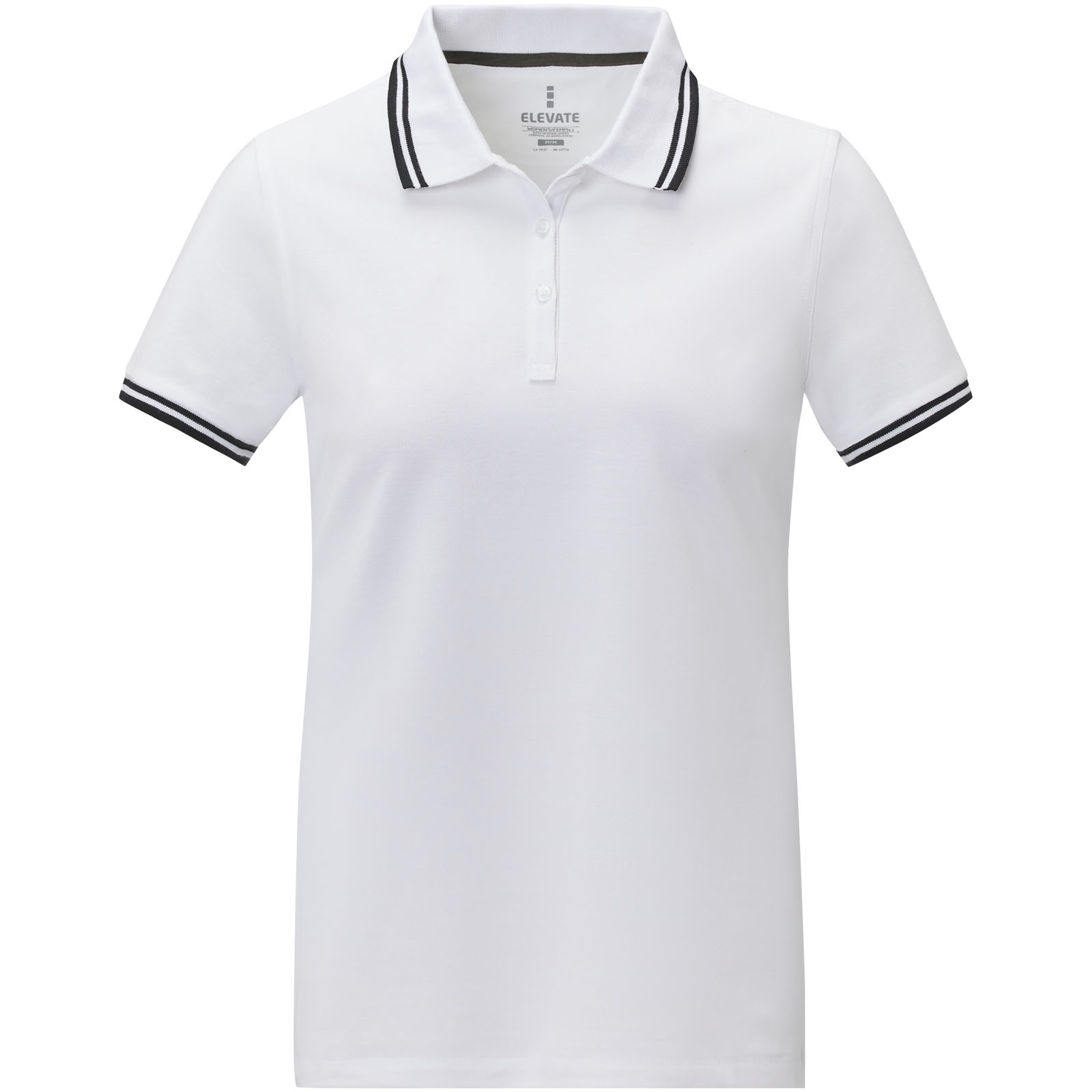 Advertising Polos - Amarago short sleeve women's tipping polo - 1