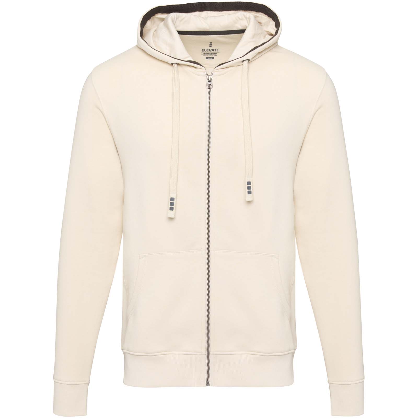 Sweaters à capuche publicitaires - Sweater capuche full zip homme Arora - 1