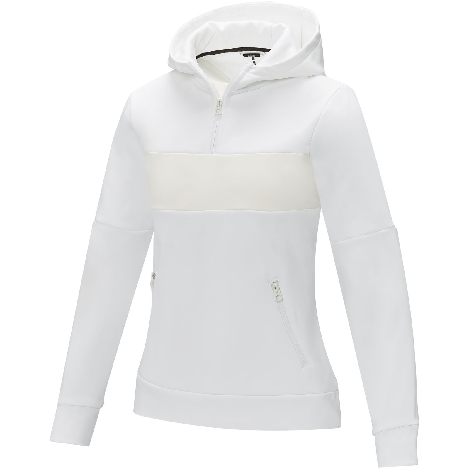 Vêtements - Sweat à capuche anorak à demi zip Sayan pour femme