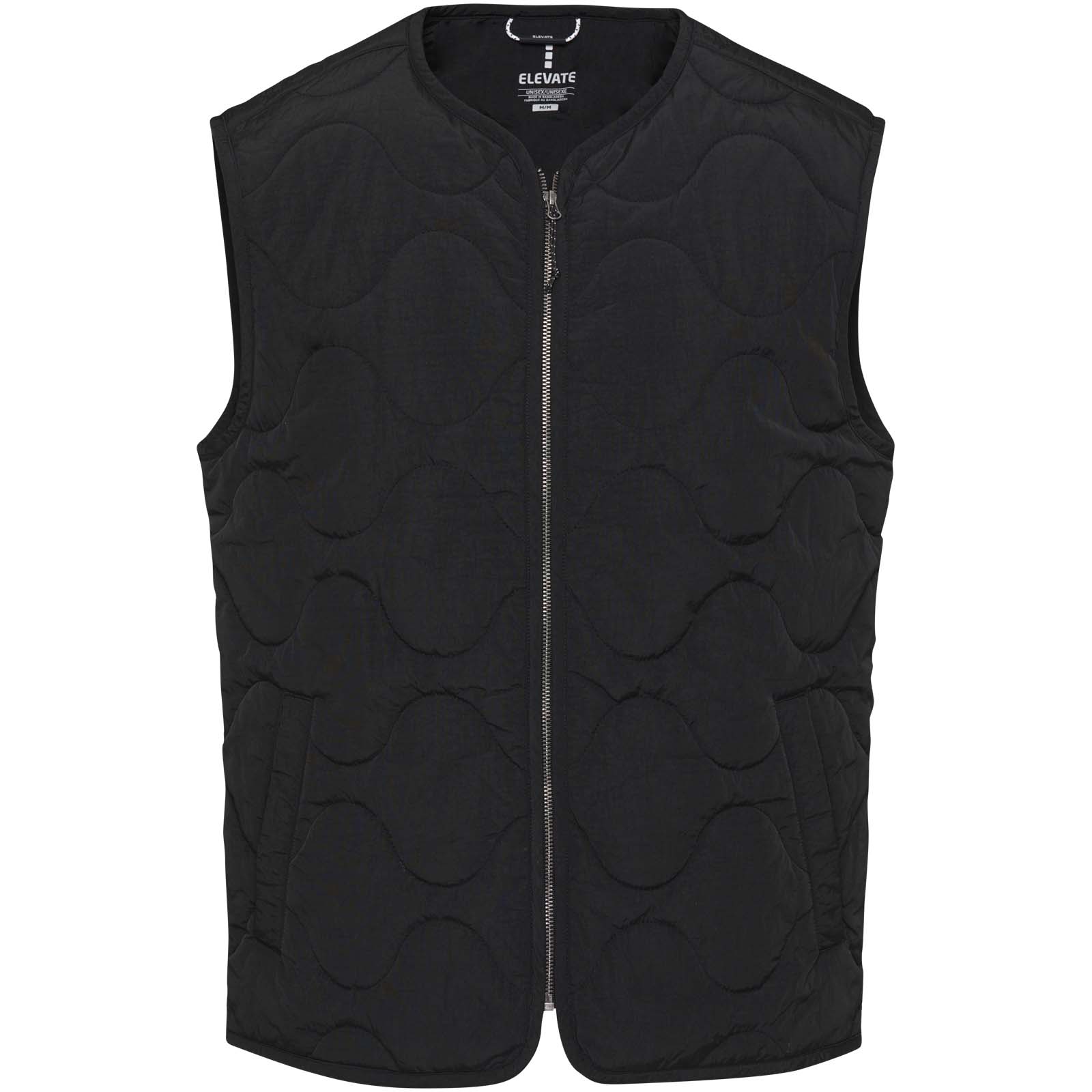 Bodywarmers publicitaires - Gilet matelassé Quartz unisexe recyclé certifié GRS - 1
