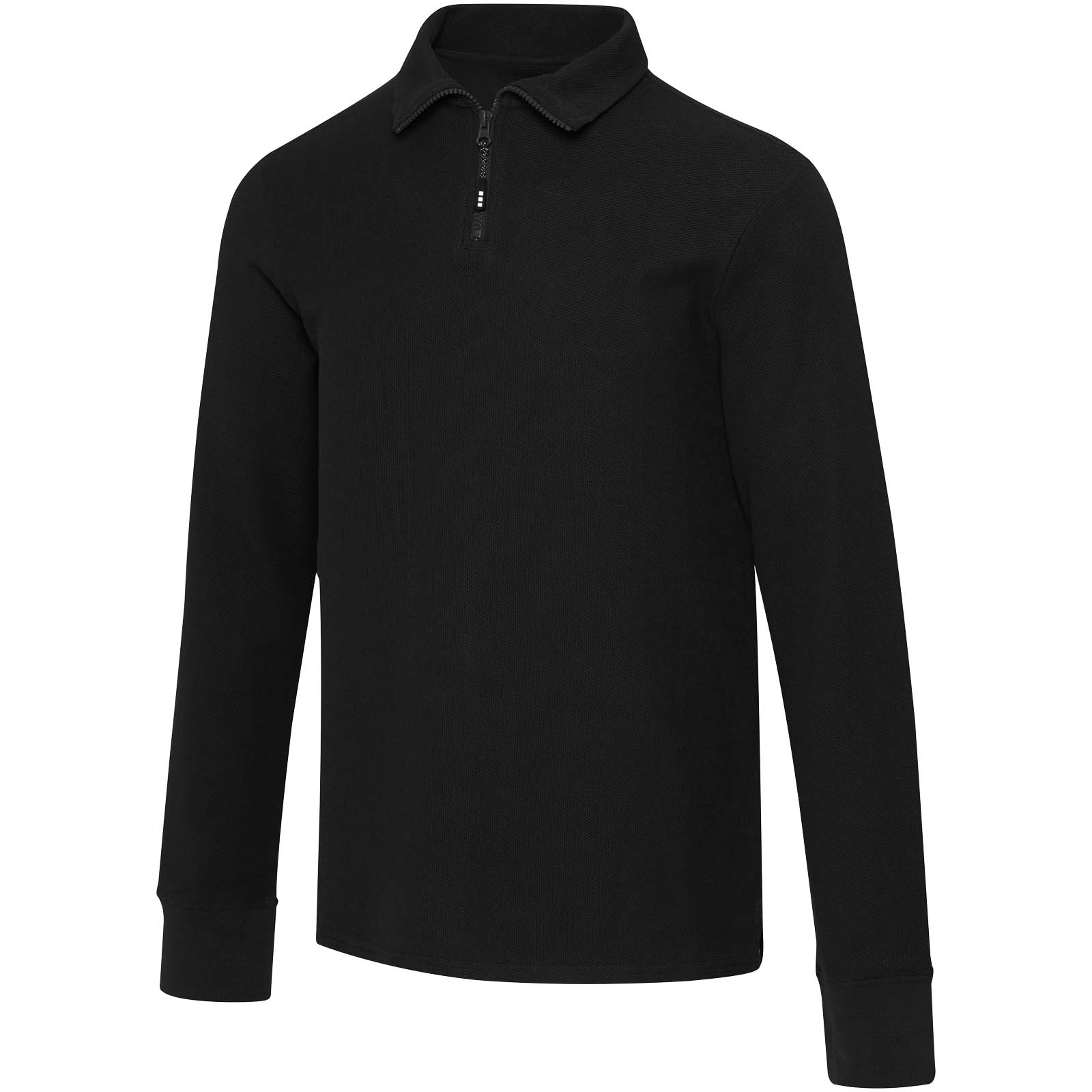 Advertising Polos - Zeus long sleeve unisex half zip polo