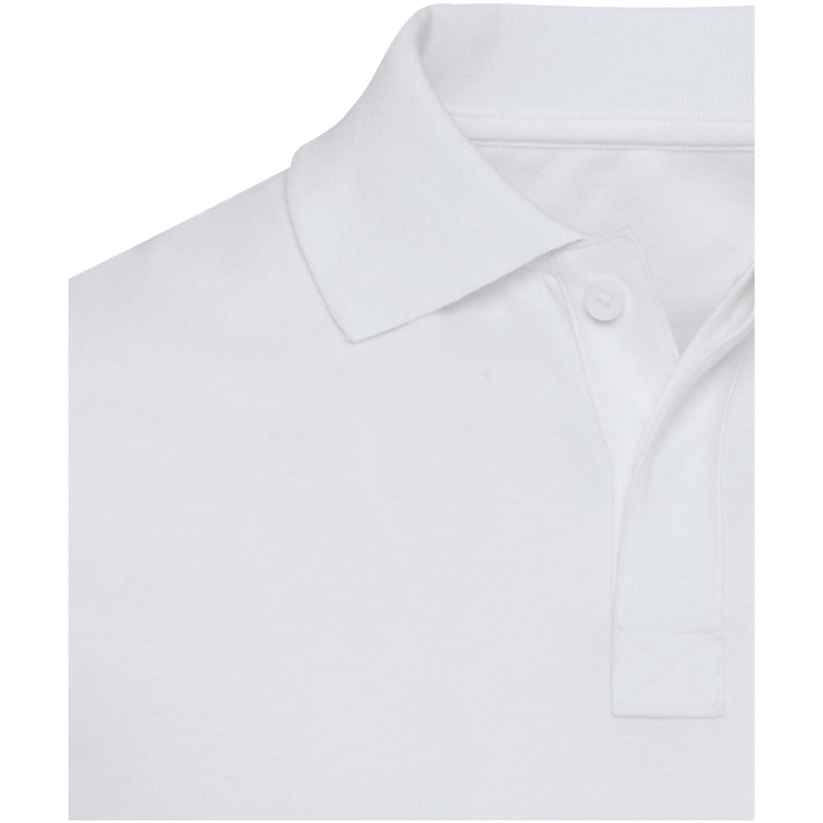 Polos publicitaires - Polo bio recyclé certifié OCS Graphite à manches courtes unisexe de 180 g/m² - 3