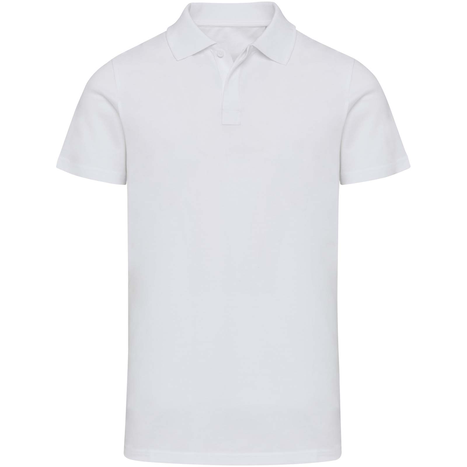 Polos publicitaires - Polo bio recyclé certifié OCS Graphite à manches courtes unisexe de 180 g/m² - 1