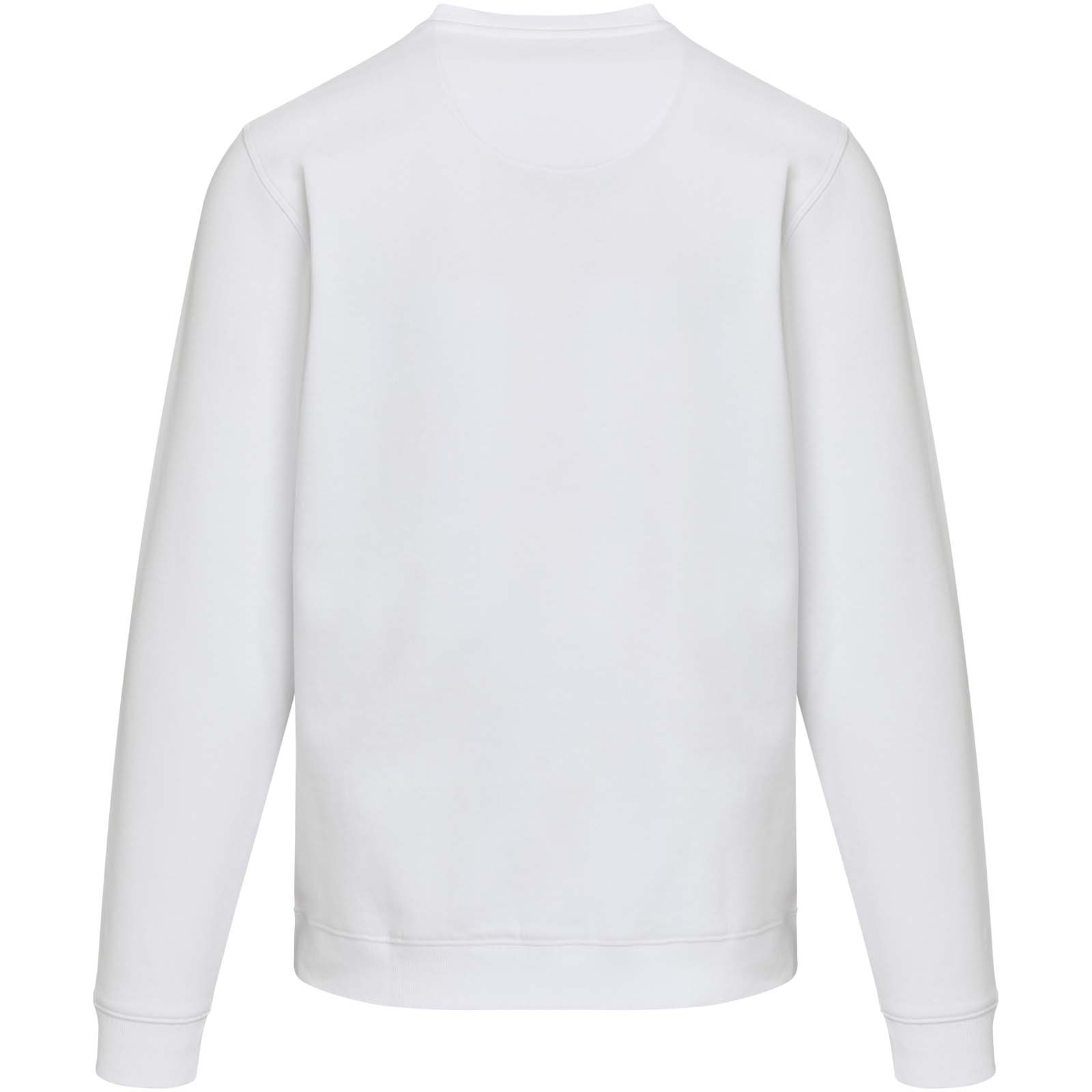 Sweat publicitaires - Pull à col rond de 280 g/m² Jasper bio certifié OCS recyclé unisexe - 2