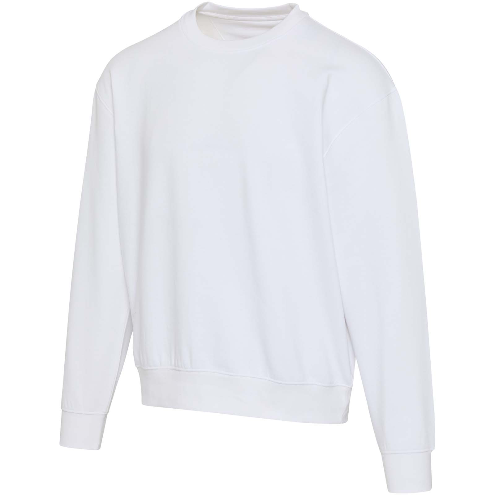 Sweat publicitaires - Pull unisexe OCS en coton bio oversize à col rond Boris de 280 g/m2