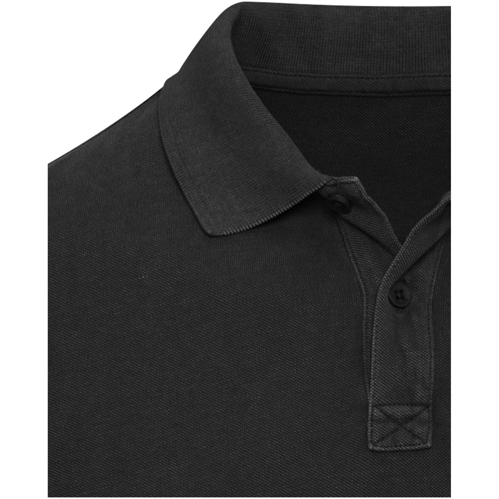 Polos publicitaires - Polo délavé pour homme Calgary de 200 g/m2 - 3
