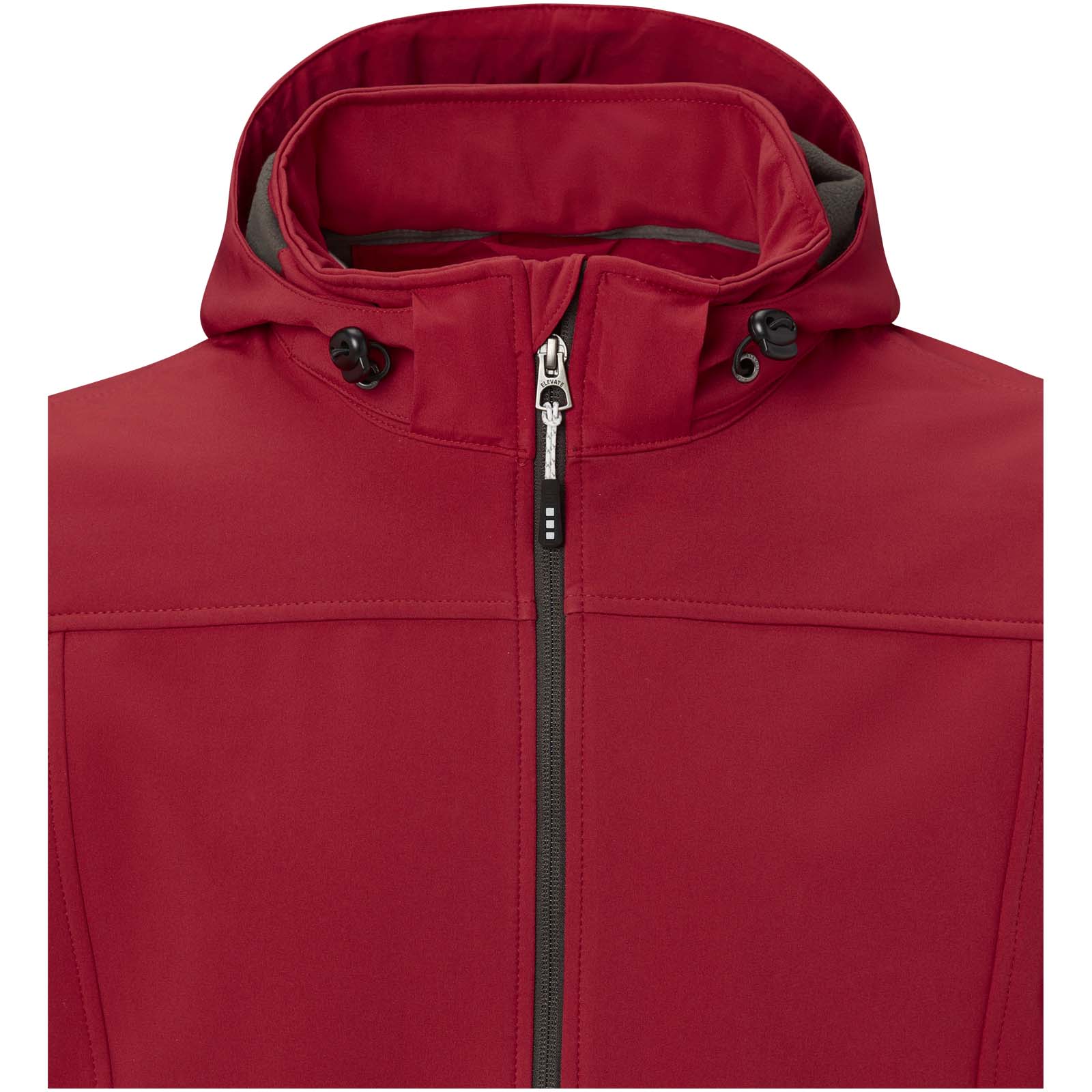 Jackets publicitaires - Veste softshell recyclée GRS pour homme de Langley - 4
