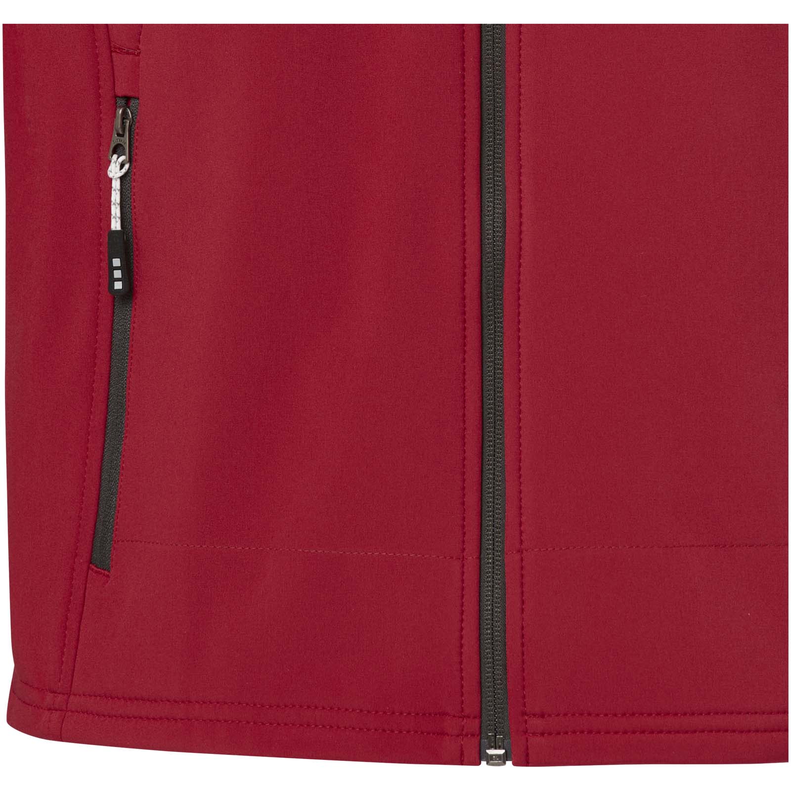 Jackets publicitaires - Veste softshell recyclée GRS pour homme de Langley - 5