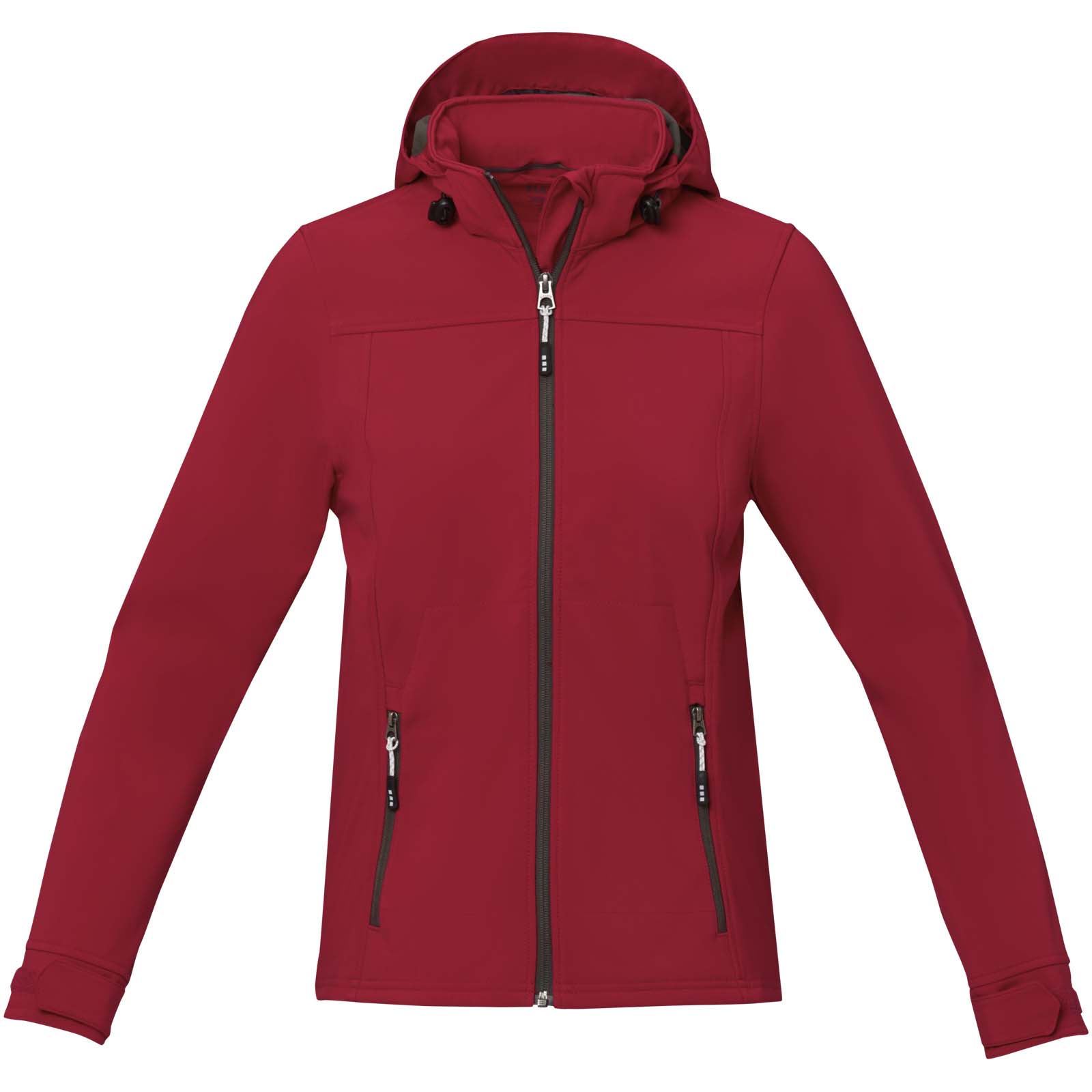 Jackets publicitaires - Veste Softshell recyclée GRS pour femme de Langley - 1