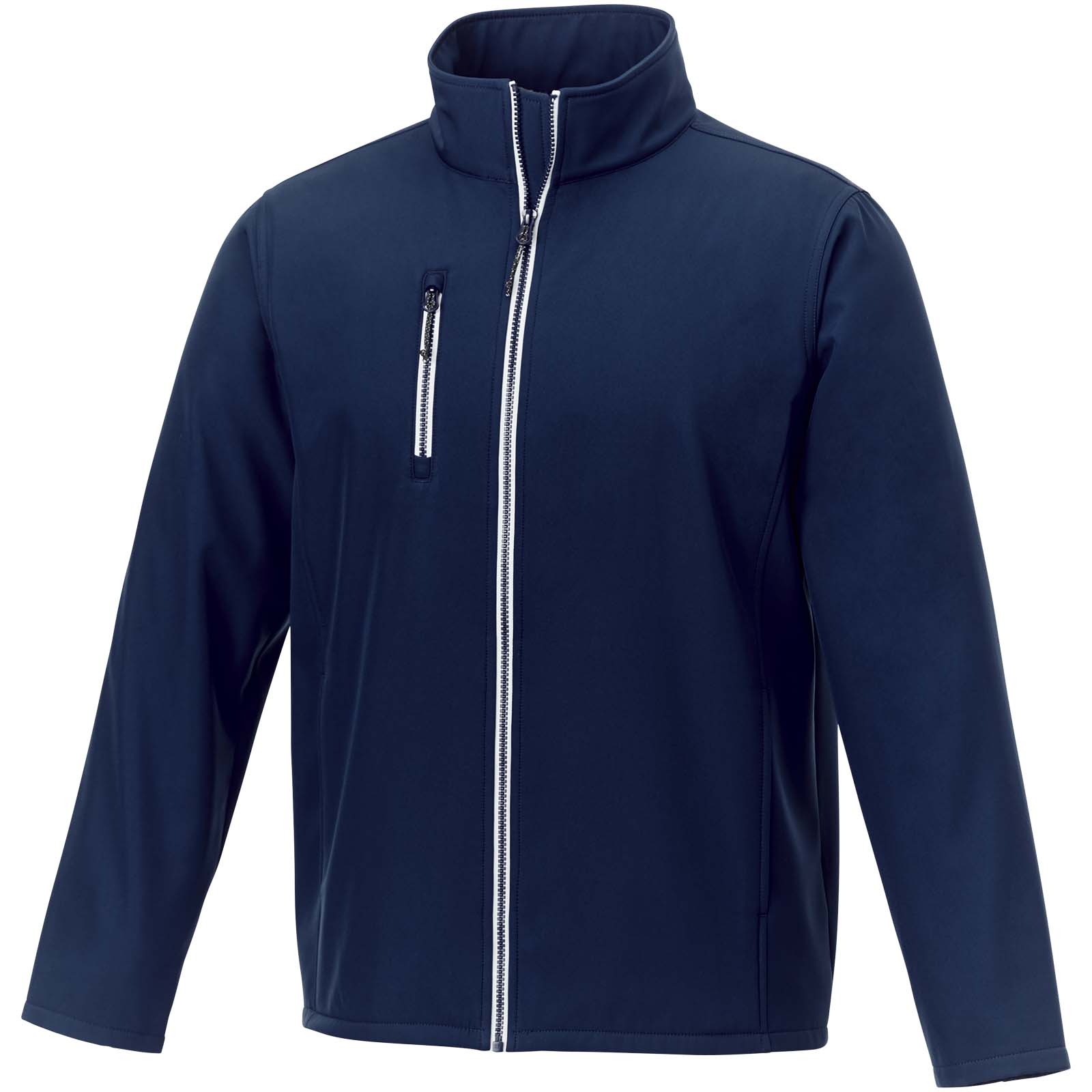 Jackets publicitaires - Veste Softshell GRS recyclée pour homme Orion