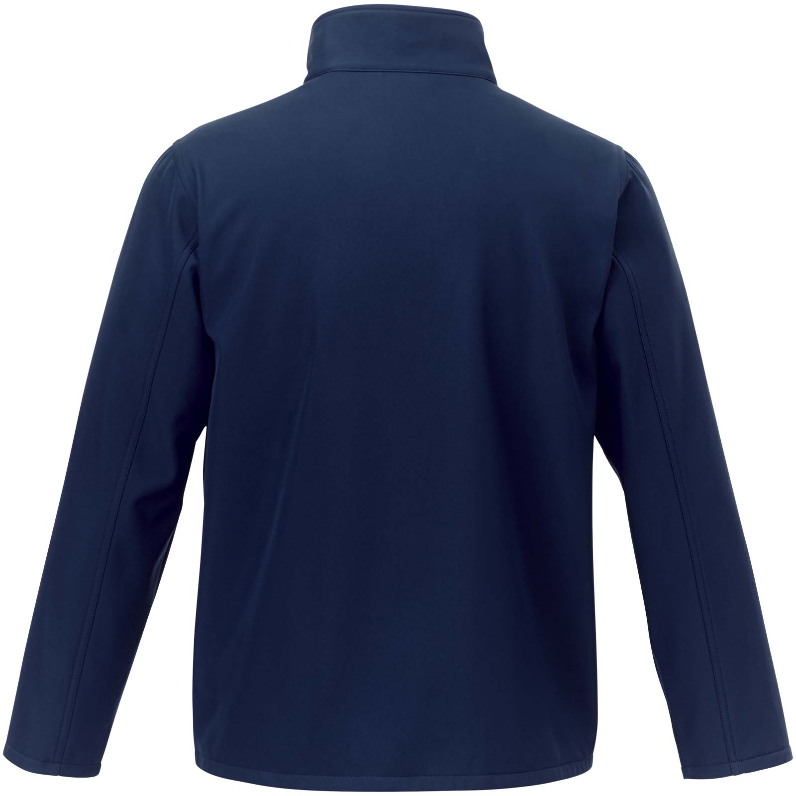 Jackets publicitaires - Veste Softshell GRS recyclée pour homme Orion - 2