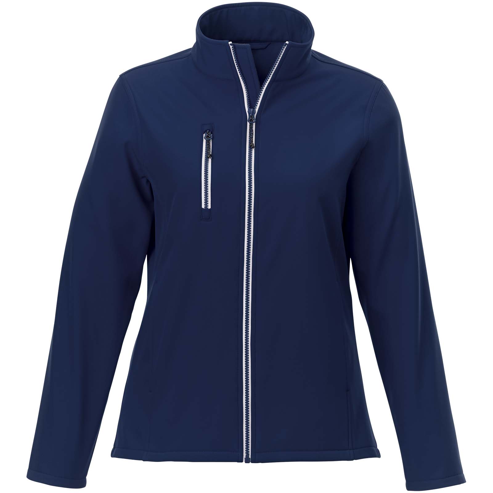 Jackets publicitaires - Veste Softshell recyclée GRS pour femme Orion - 1