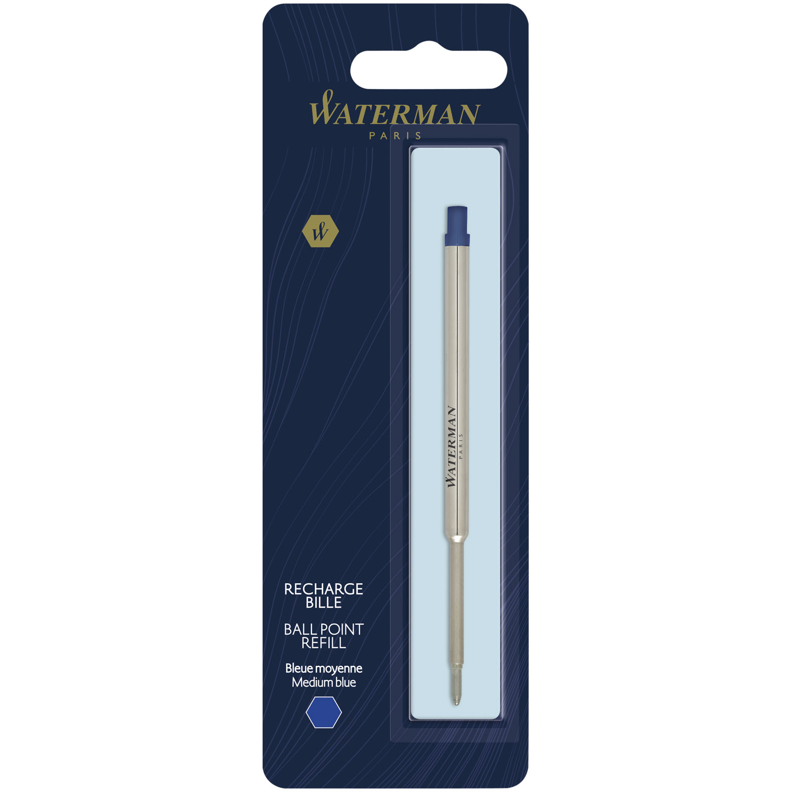 Autres publicitaires - Cartouche pour stylo bille (encre bleue) - 0