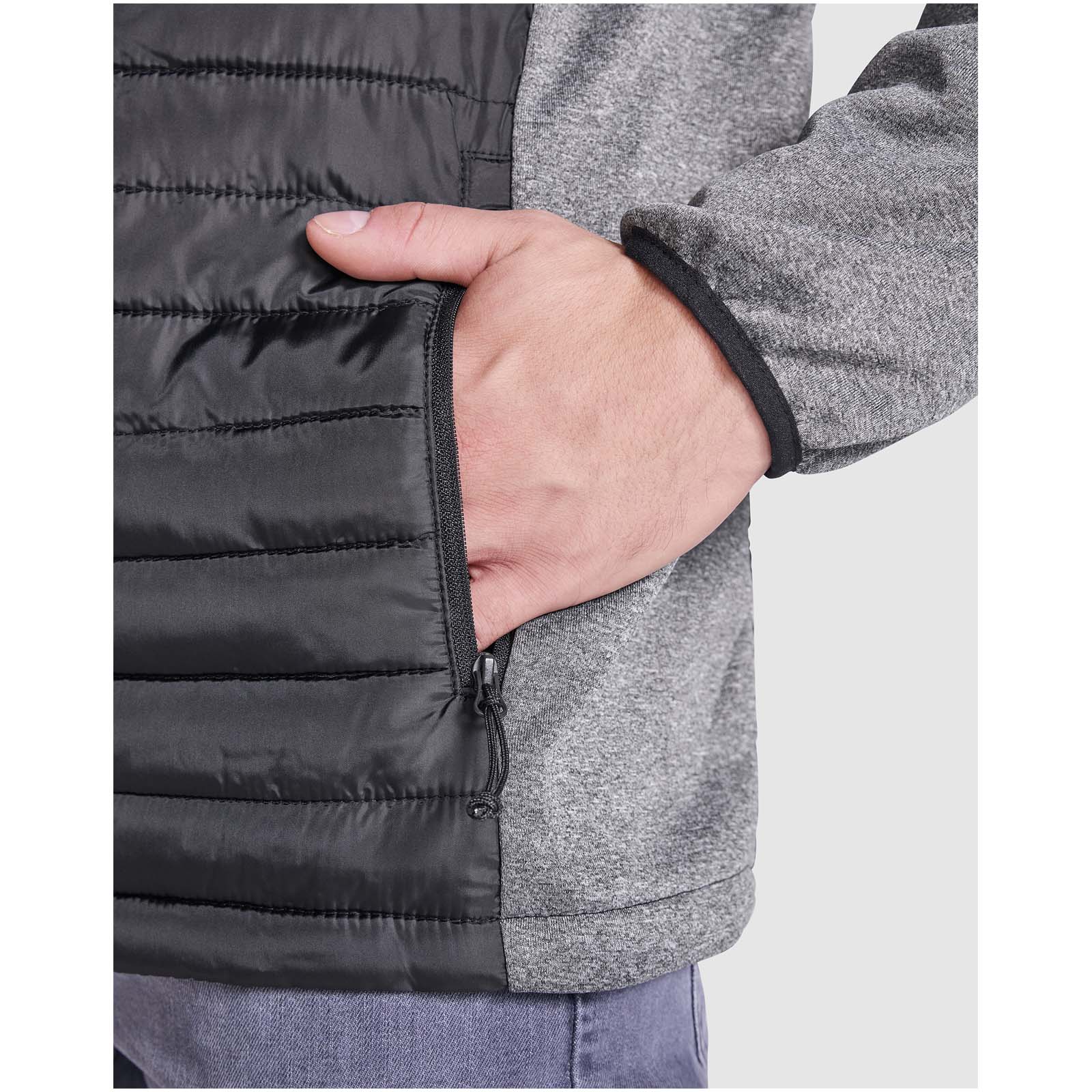 Jackets publicitaires - Doudoune hybride unisexe Minsk avec isolation - 3