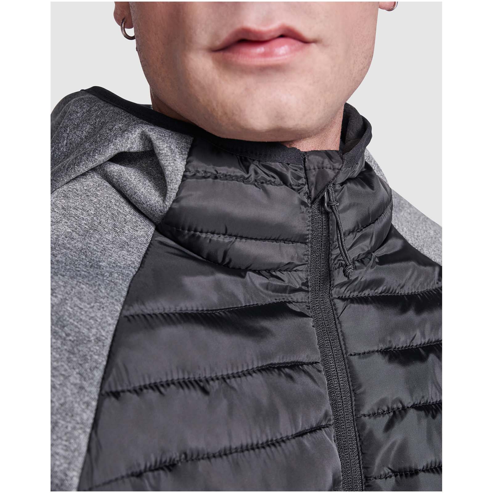 Jackets publicitaires - Doudoune hybride unisexe Minsk avec isolation - 2