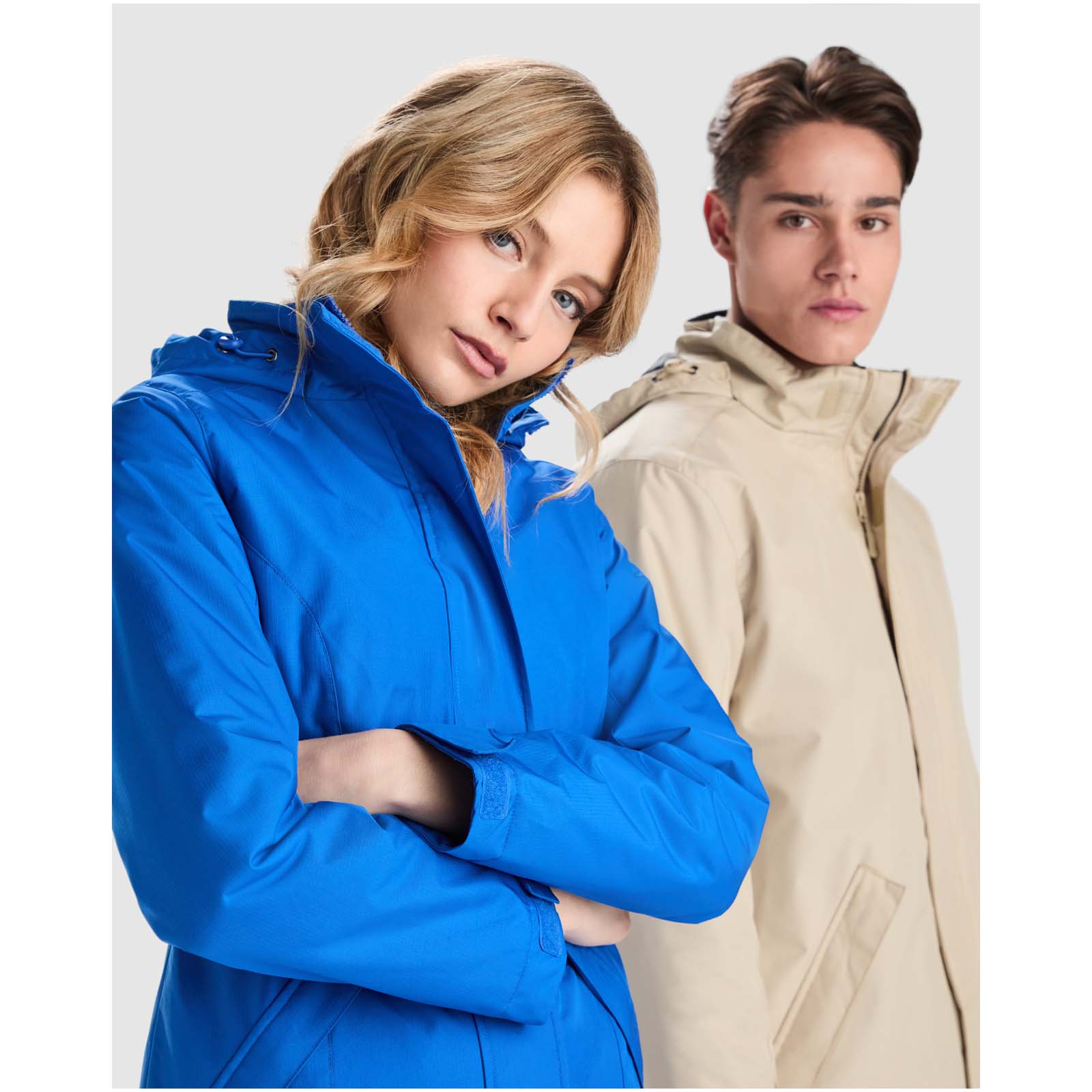 Jackets publicitaires - Veste parka America matelassée pour homme - 3