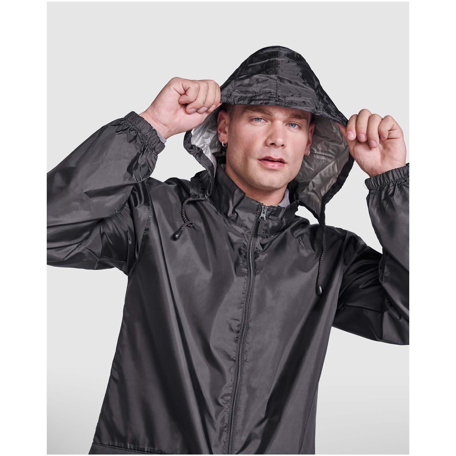 Advertising Jackets - Escocia unisex lightweight rain jacket - 2