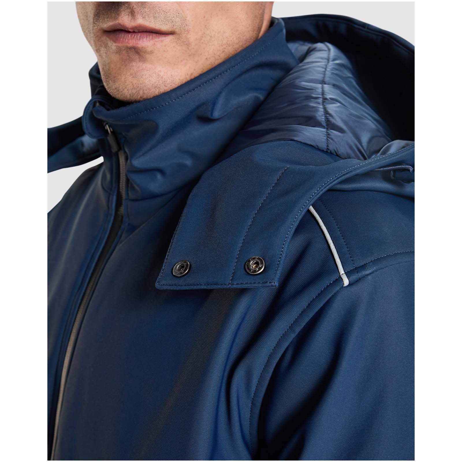 Jackets publicitaires - Parka thermique rembourrée unisexe Emin - 3