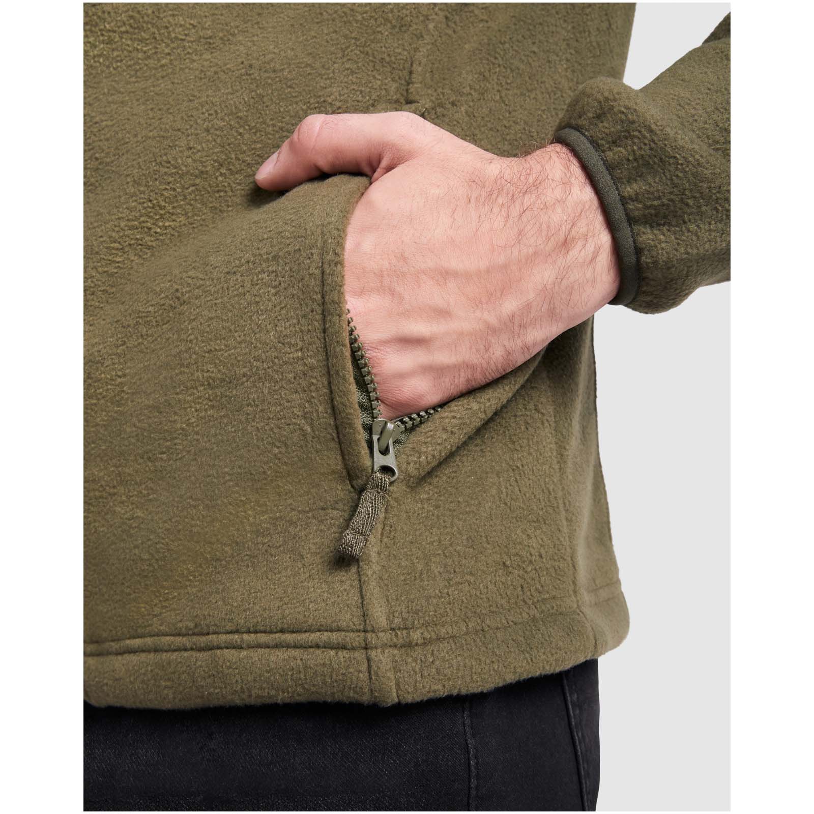 Polaires publicitaires - Veste en polaire entièrement zippée Artic pour homme - 4