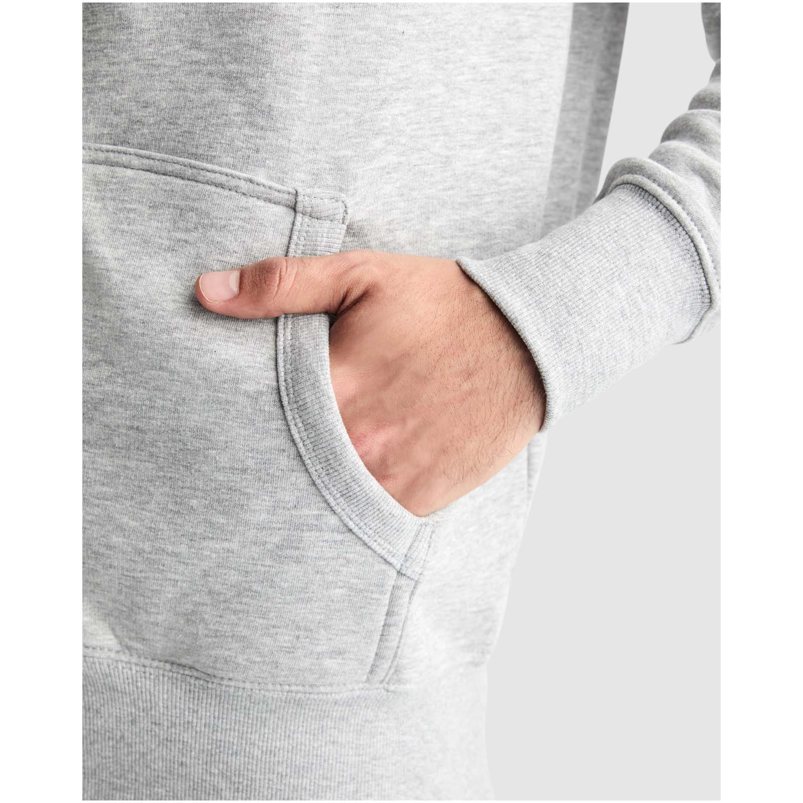 Sweaters à capuche publicitaires - Sweat zippé à capuche de 280 g/m² Montblanc unisexe - 2