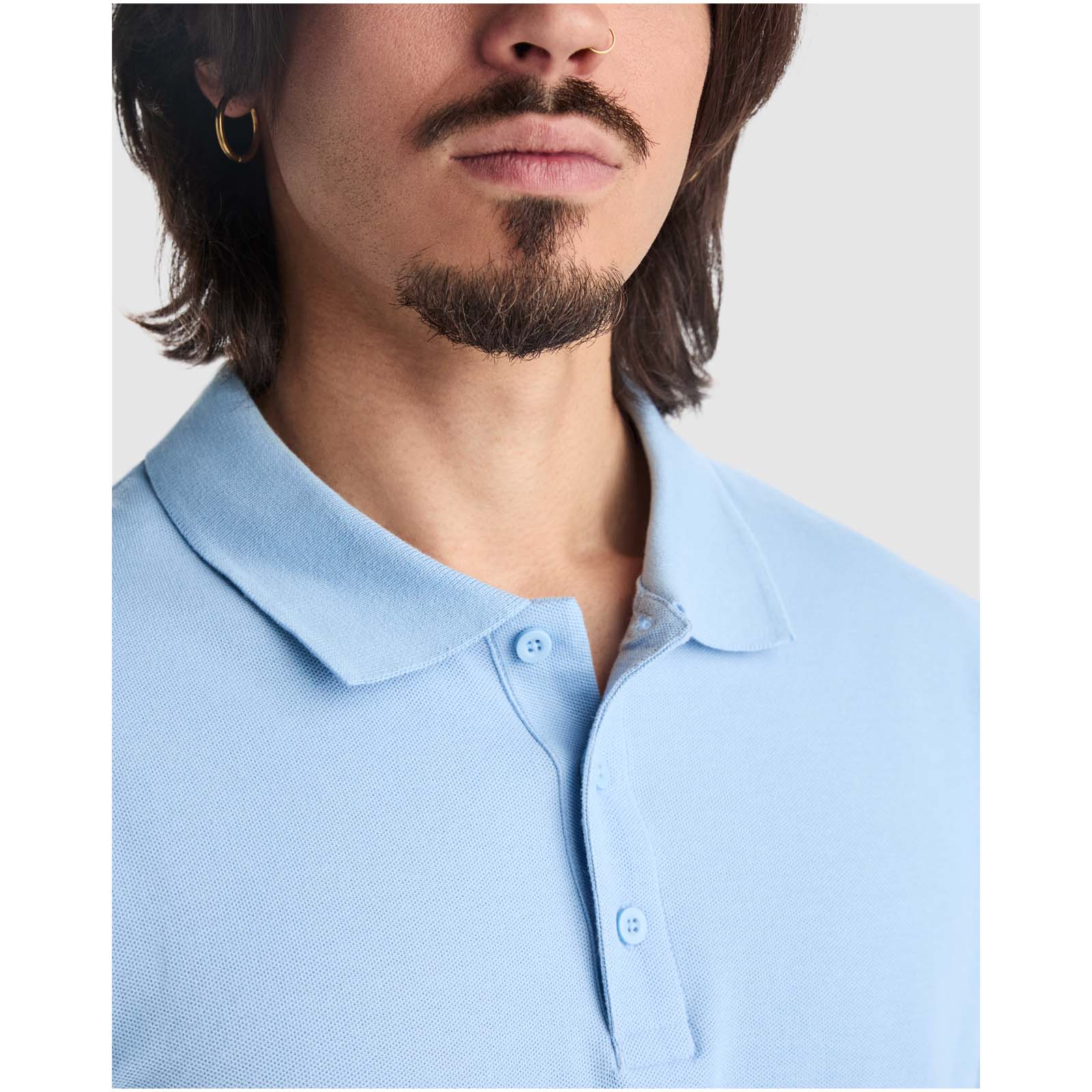 Polos publicitaires - Polo de 200 g/m² Star à manches courtes pour homme - 2