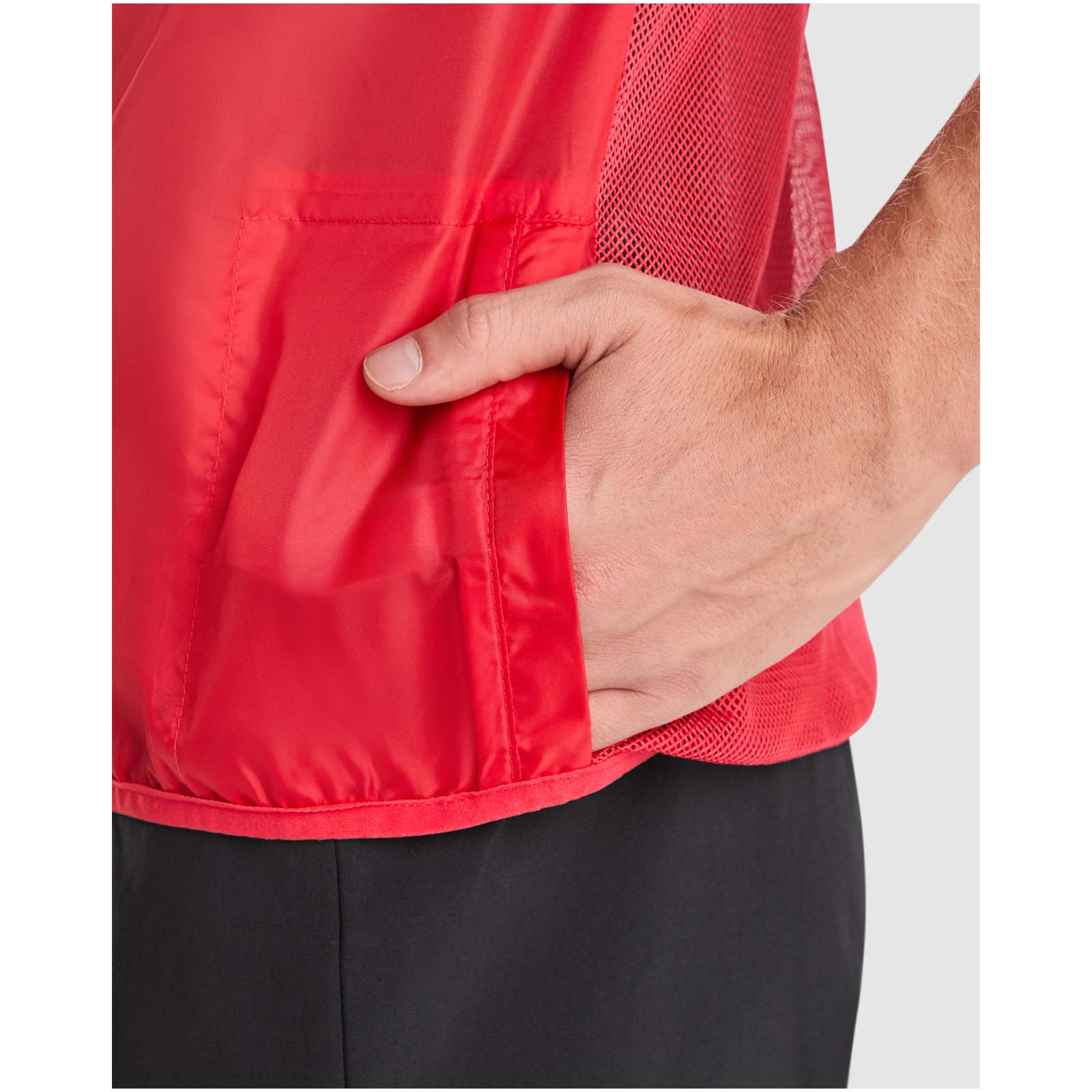 Bodywarmers publicitaires - Bodywarmer de course Jannu léger unisexe - 3
