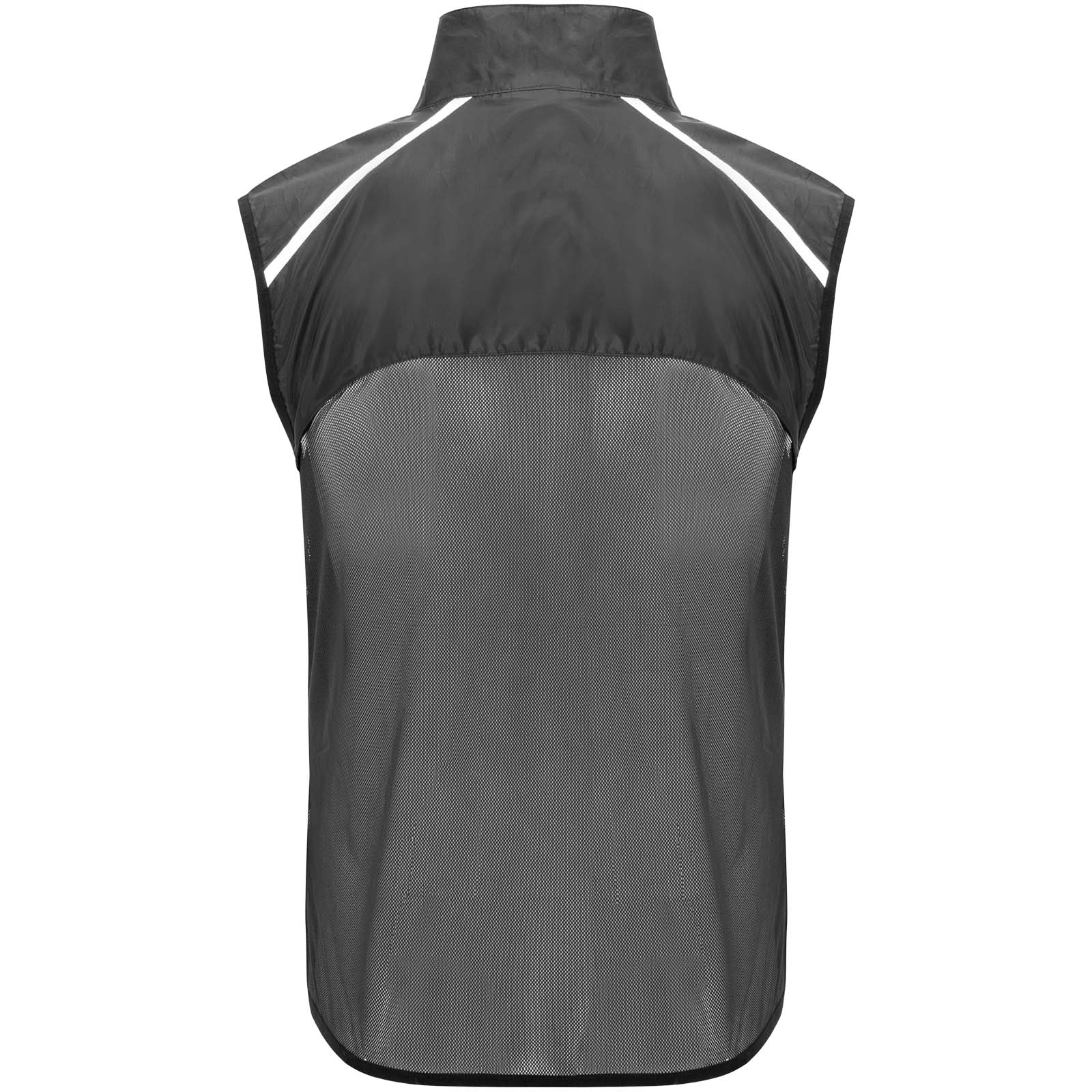 Bodywarmers publicitaires - Bodywarmer de course Jannu léger unisexe - 1