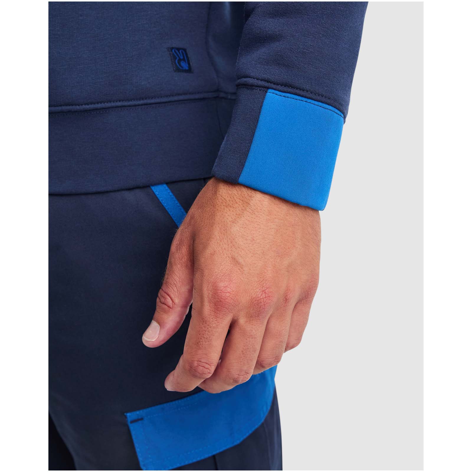 Vêtements de travail publicitaires - Pull demi-fermé pour homme Maverick de 280 g/m2 - 2